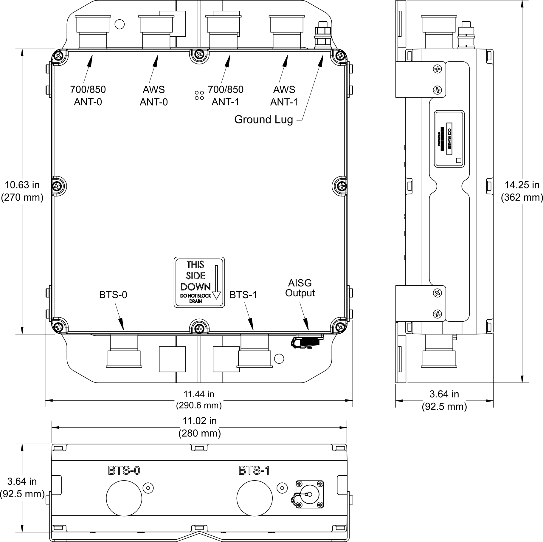 DTMABP7821VG12A Outline