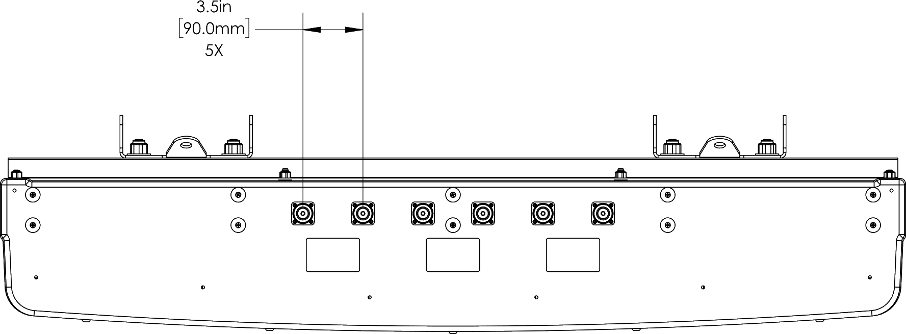 PI MBA3FB3A ConnectorSpacing