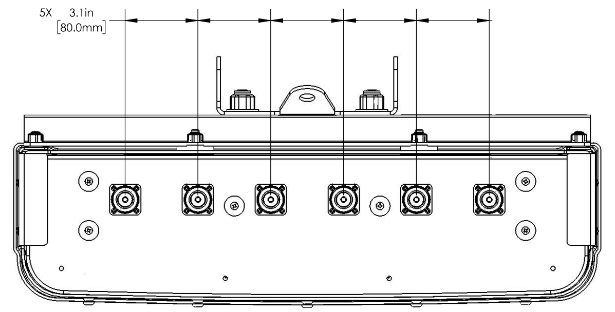 PI MBA3FE3A CONNECTOR SPACING