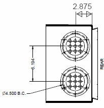 CABCOSOUT6UERC Dim CableEntry